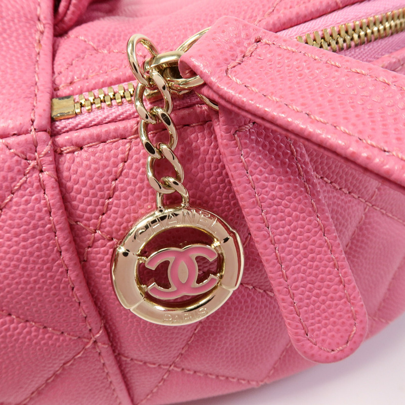 CHANEL 牛皮皮革CC Day Backpack背包-9