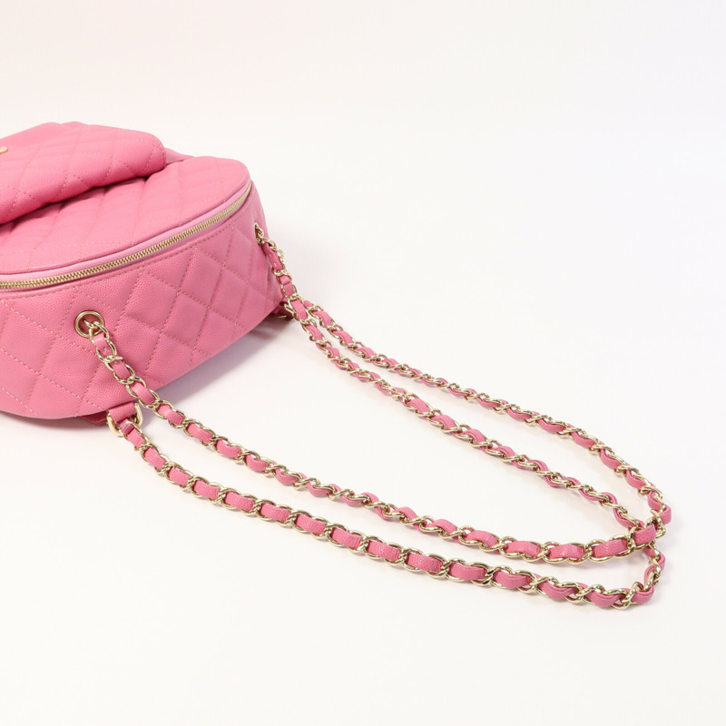 CHANEL 牛皮皮革CC Day Backpack背包-11