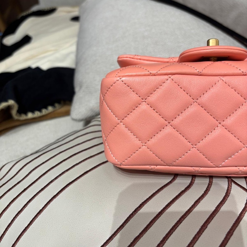 Chanel Mini Flap Bag With Pearl Crush ,金球方胖,-9