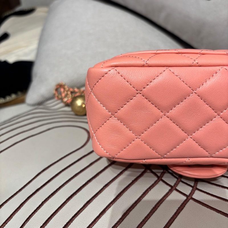 Chanel Mini Flap Bag With Pearl Crush ,金球方胖,-10