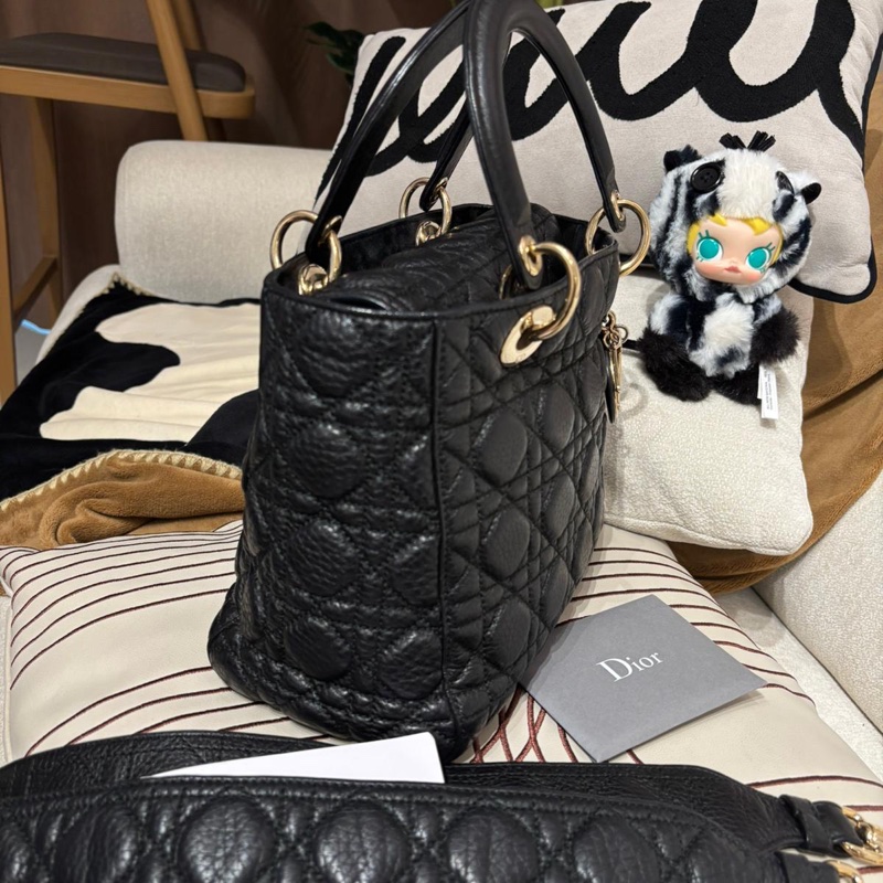 Dior Lady Dior 黑色牛皮-2
