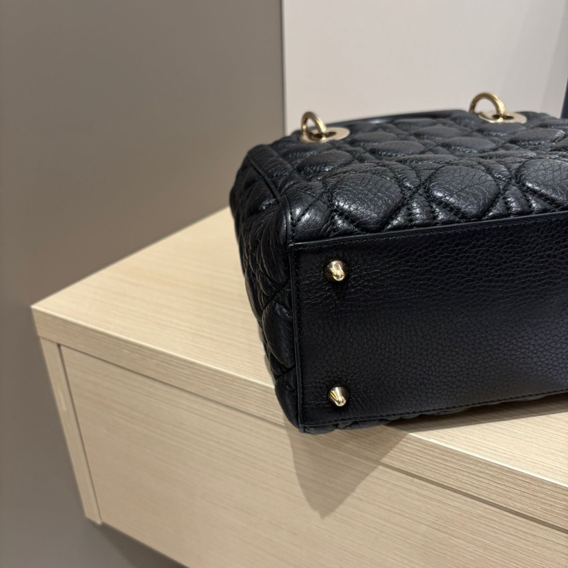Dior Lady Dior 黑色牛皮-11