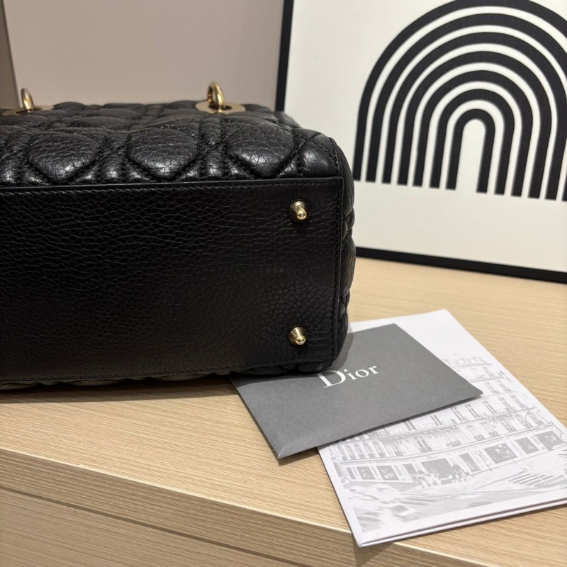 Dior Lady Dior 黑色牛皮-13