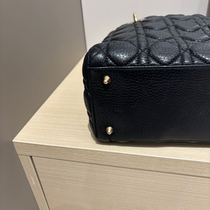Dior Lady Dior 黑色牛皮-14
