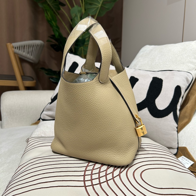 Hermes picotin 18 S2 Trench 風衣灰金扣 Stamp K-1