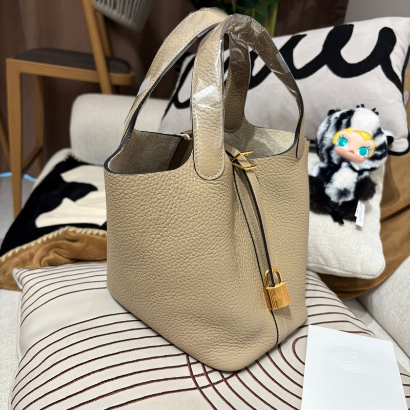 Hermes Picotin 18 Stamp U S2 風衣灰金扣-1