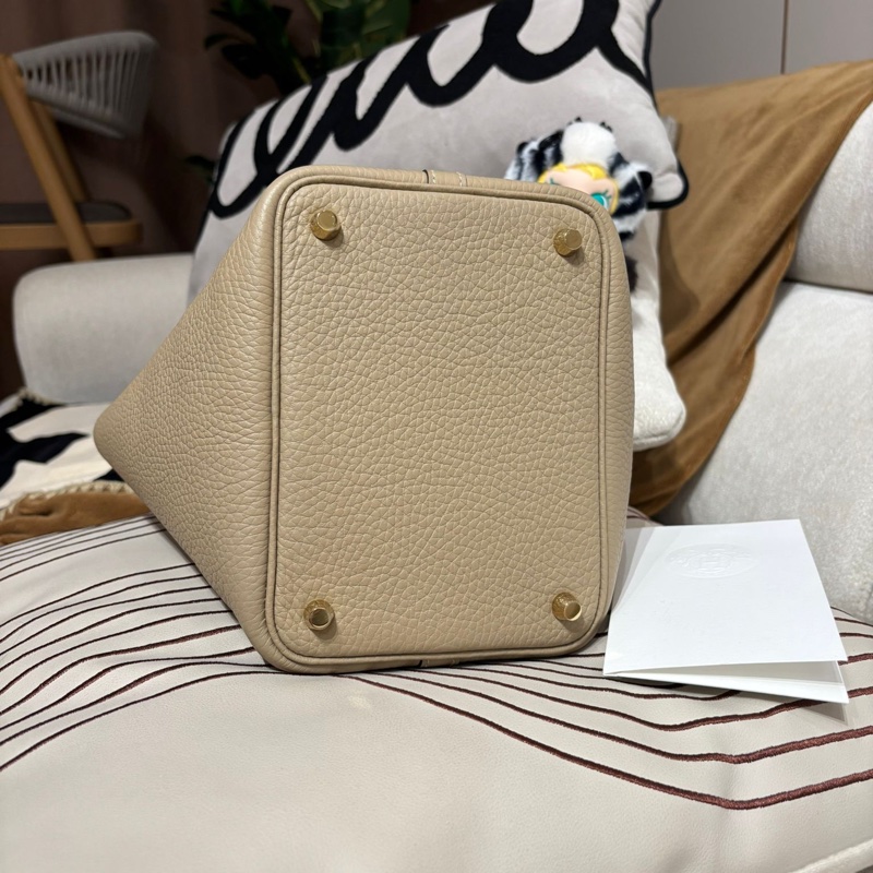 Hermes Picotin 18 Stamp U S2 風衣灰金扣-6
