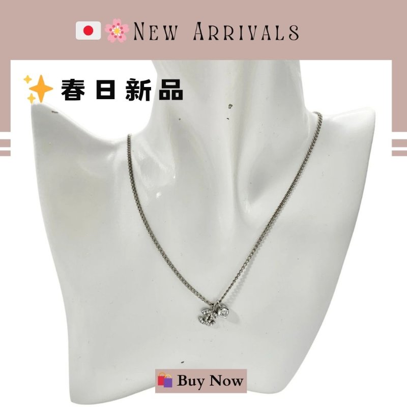 🛍️🎁 26 🔥 5月新品【預訂】 💘 香奈兒 Chanel 愛心水鑽頸鏈 🔥 香奈兒熱賣款 香奈兒經典款頸鏈 CHANEL NECKLACE-2