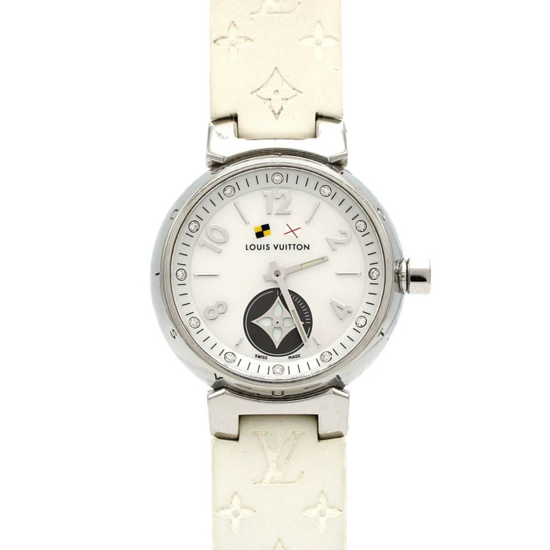 路易威登 Tambour Lovely Cup 12P Q12M0 SS 石英錶-0