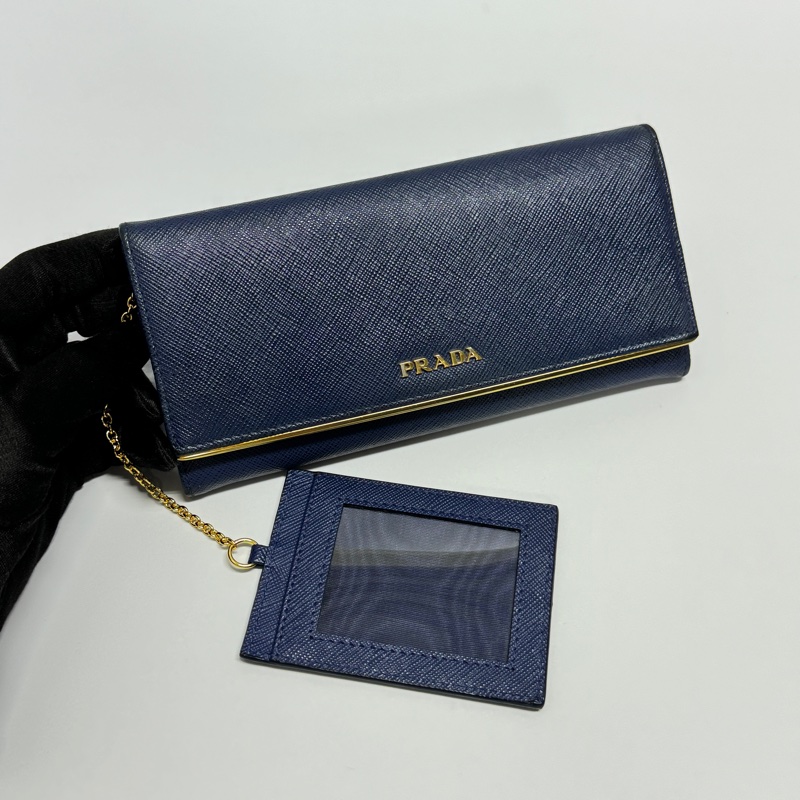 【全配/含購證🧾】 Prada Saffiano 防刮牛皮 長夾（購證金額65,500）-6