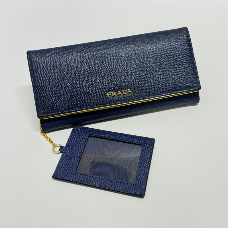 【全配/含購證🧾】 Prada Saffiano 防刮牛皮 長夾（購證金額65,500）-7
