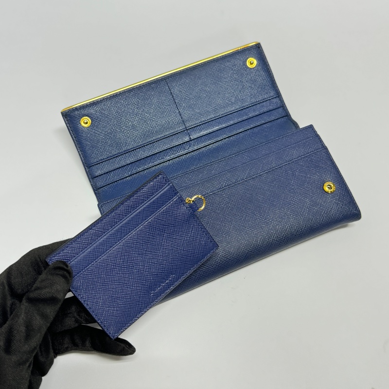 【全配/含購證🧾】 Prada Saffiano 防刮牛皮 長夾（購證金額65,500）-11