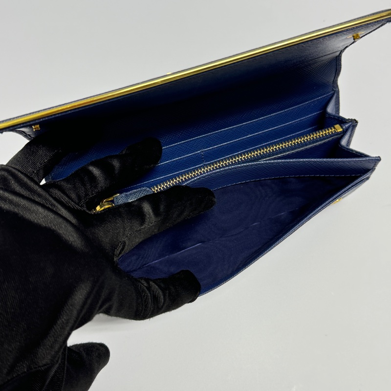 【全配/含購證🧾】 Prada Saffiano 防刮牛皮 長夾（購證金額65,500）-16