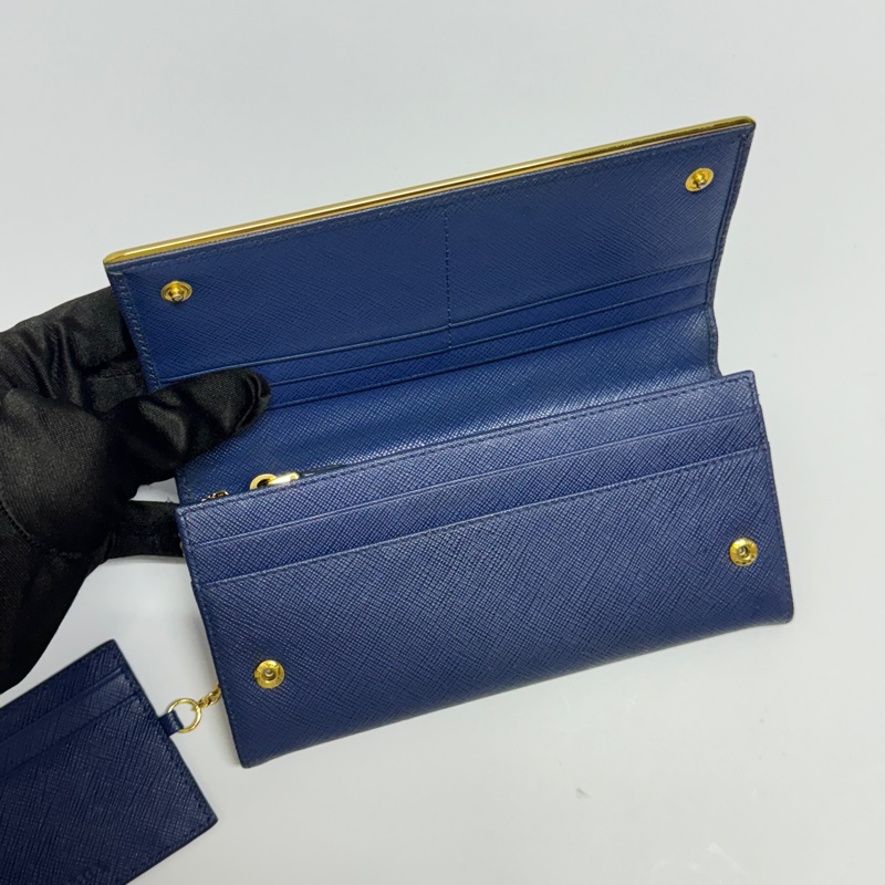 【全配/含購證🧾】 Prada Saffiano 防刮牛皮 長夾（購證金額65,500）-18