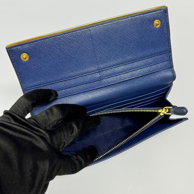 【全配/含購證🧾】 Prada Saffiano 防刮牛皮 長夾（購證金額65,500）-19