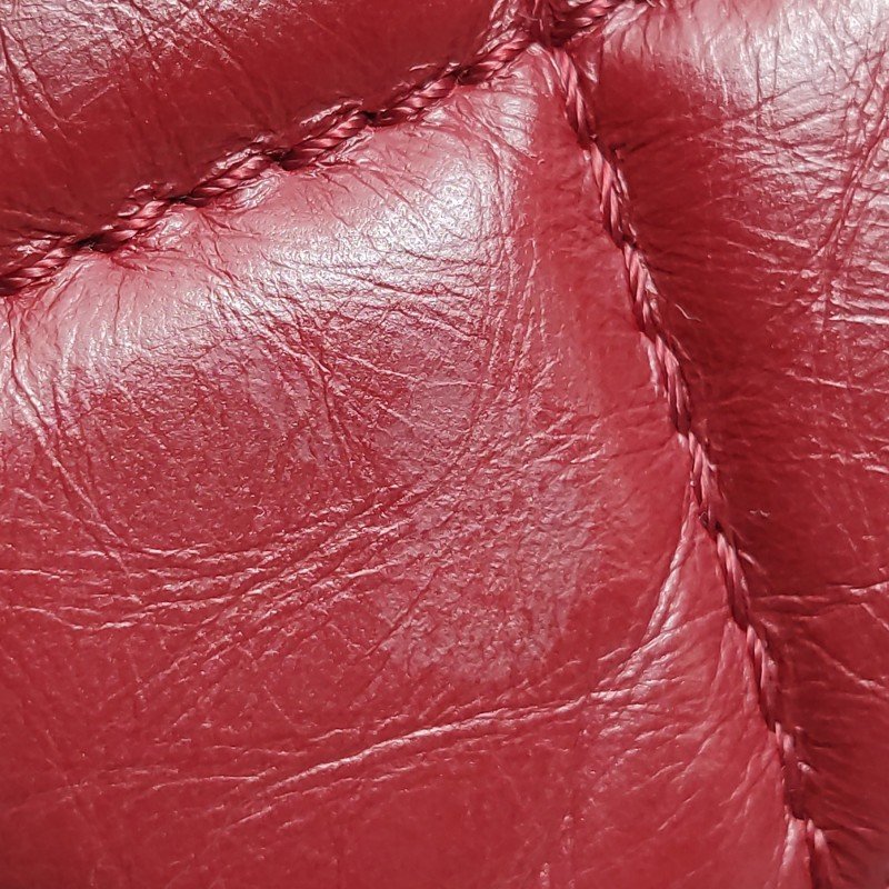 Chanel 2.55 Bag油蠟皮菱格絎縫長方形旋扣單肩包-16