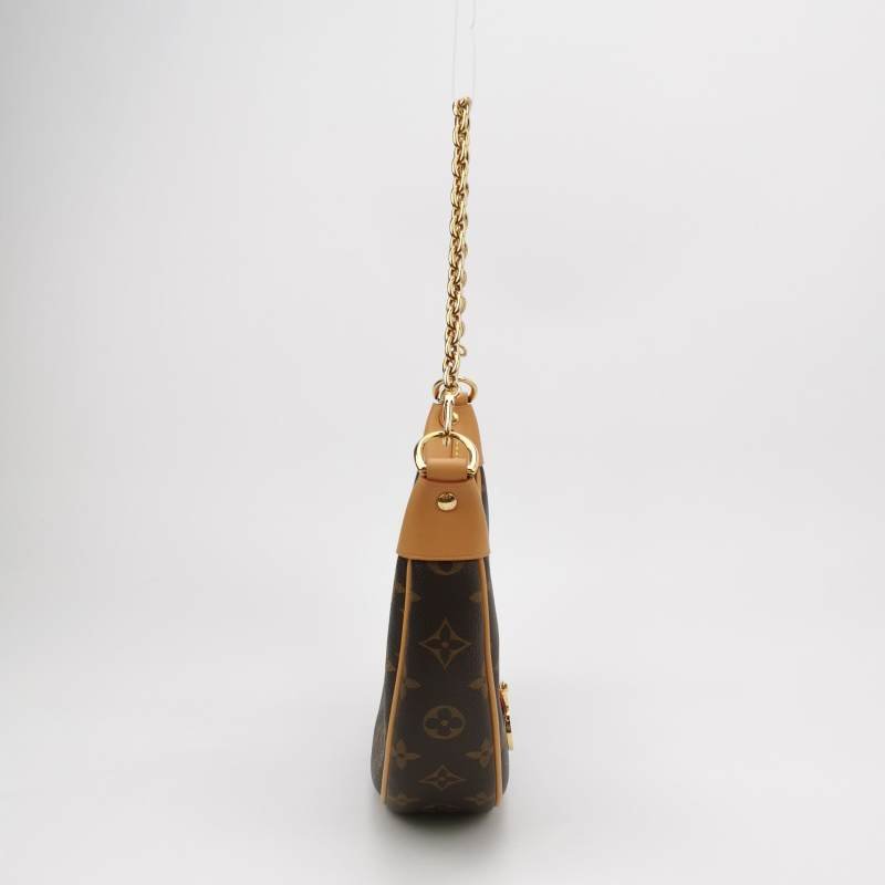 Louis Vuitton (LV) Loop植鞣革Monogram印花肩背包晶片款-3