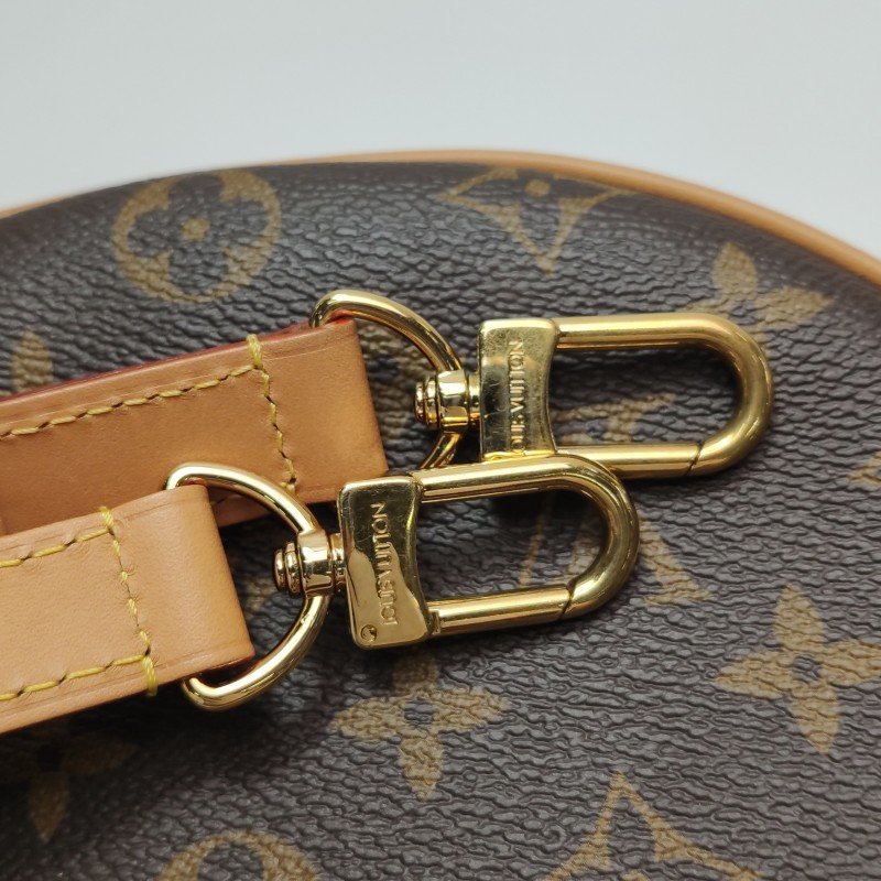 Louis Vuitton (LV) Loop植鞣革Monogram印花肩背包晶片款-11