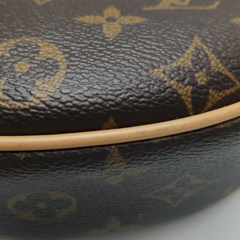 Louis Vuitton (LV) Loop植鞣革Monogram印花肩背包晶片款-13