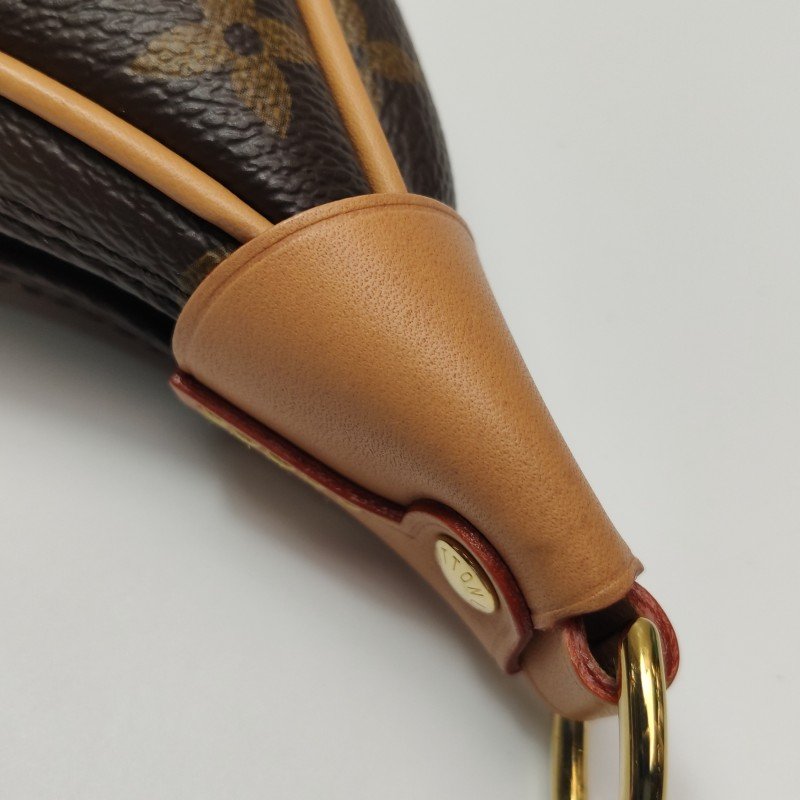 Louis Vuitton (LV) Loop植鞣革Monogram印花肩背包晶片款-15