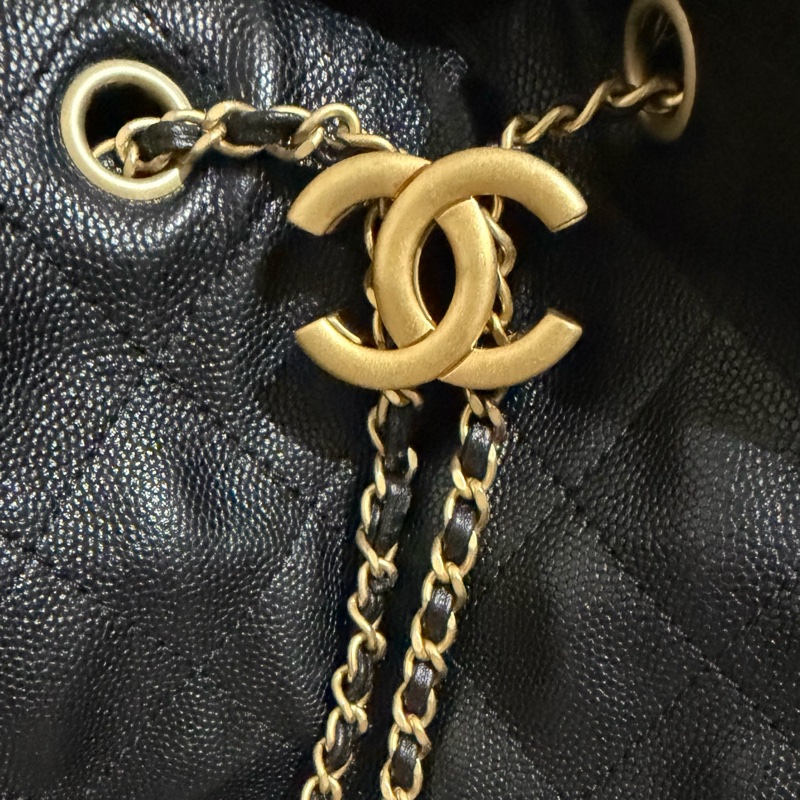 Chanel 25bag荔枝牛皮大號-4