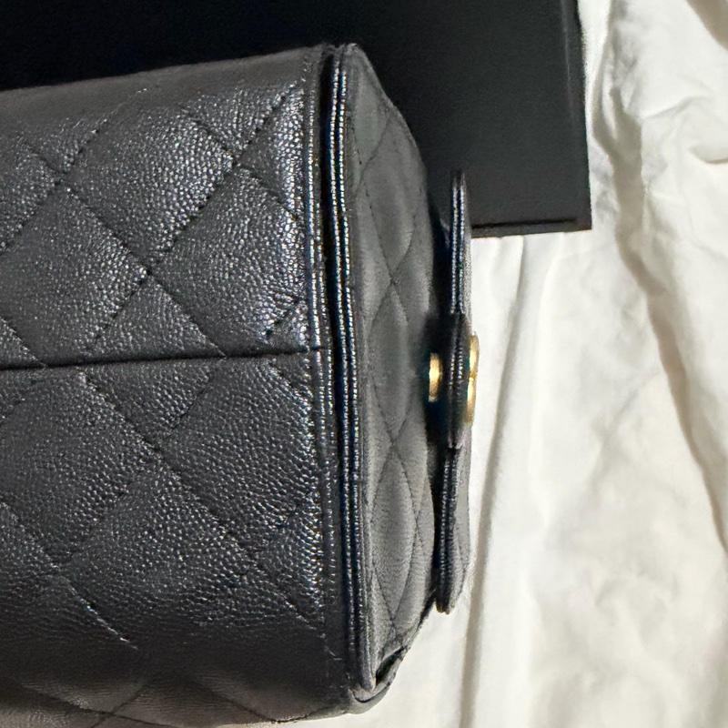 Chanel 25bag荔枝牛皮大號-6