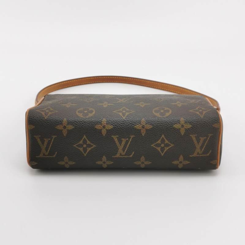 Louis Vuitton (LV) Recital表參道盒子植鞣革Monogram印花立體方形中古單肩包-5