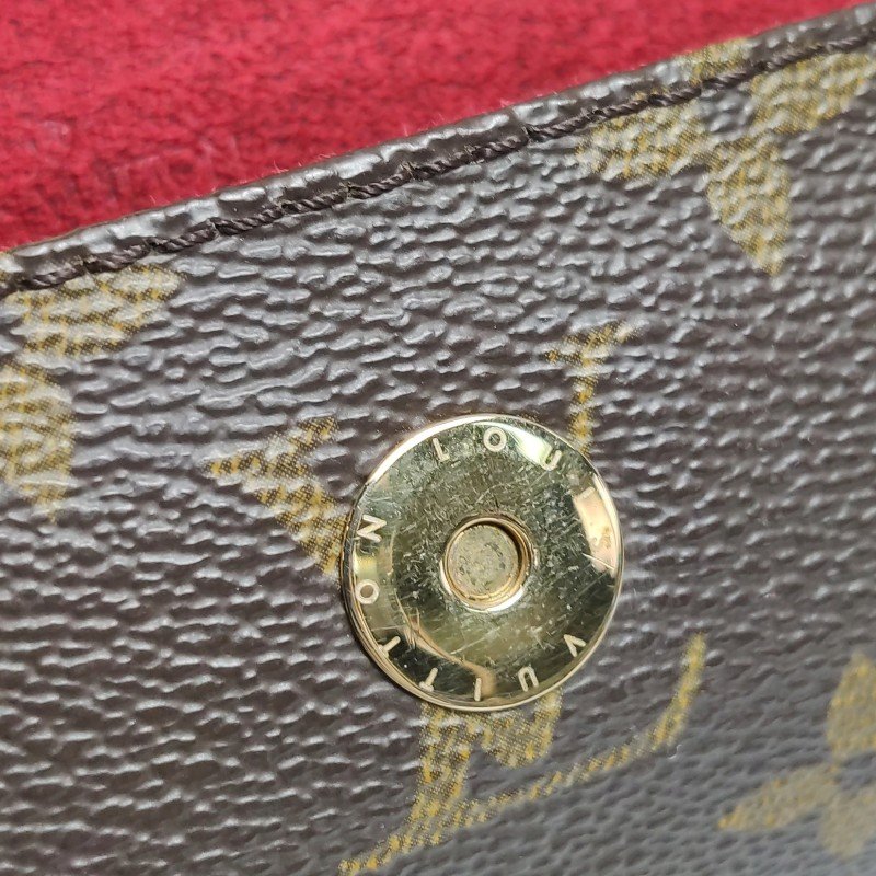 Louis Vuitton (LV) Recital表參道盒子植鞣革Monogram印花立體方形中古單肩包-9