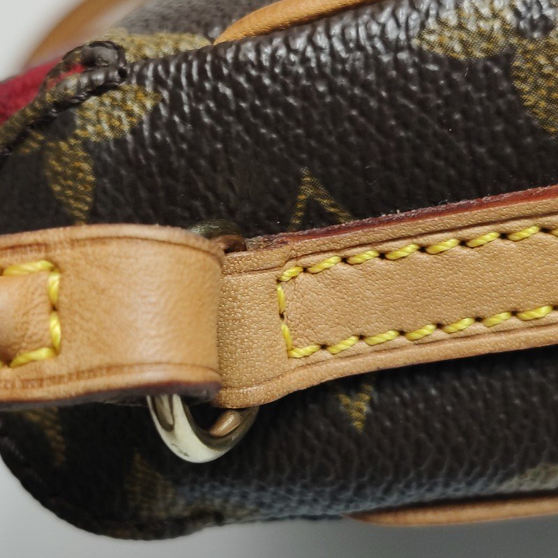 Louis Vuitton (LV) Recital表參道盒子植鞣革Monogram印花立體方形中古單肩包-11