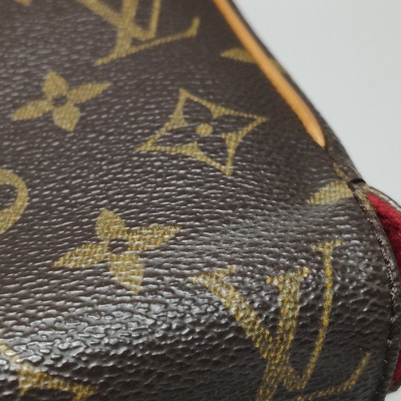 Louis Vuitton (LV) Recital表參道盒子植鞣革Monogram印花立體方形中古單肩包-19