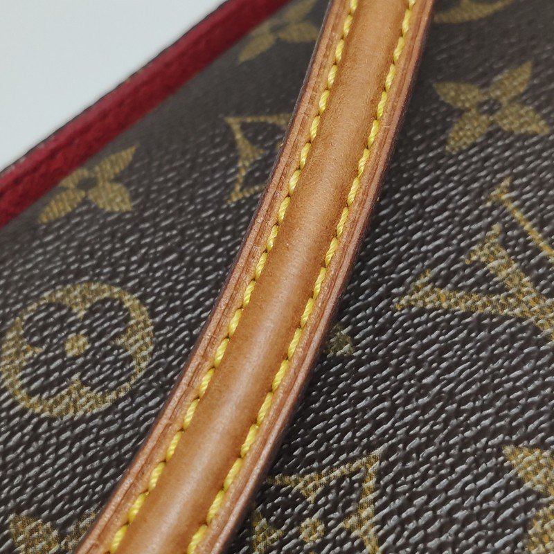 Louis Vuitton (LV) Recital表參道盒子植鞣革Monogram印花立體方形中古單肩包-20