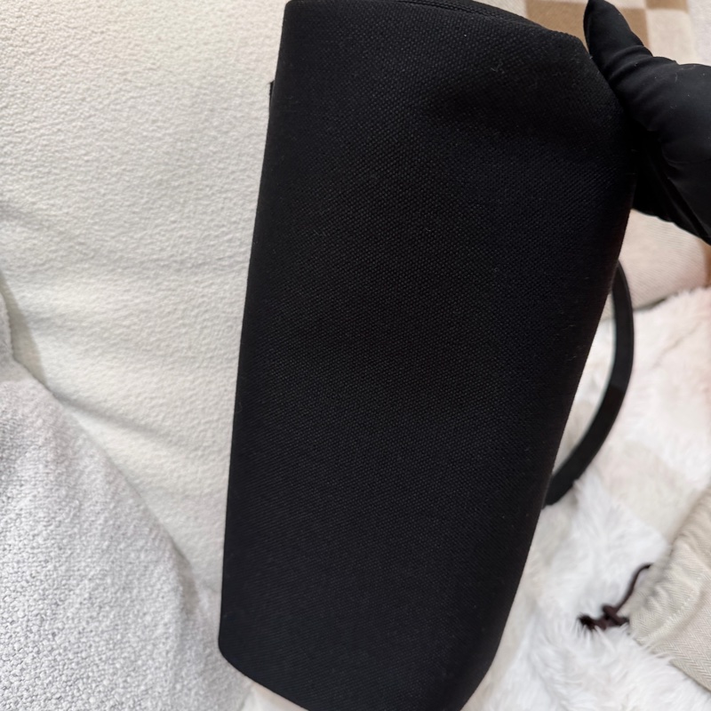 Hermes/ Herbag 31/ 全黑帆布金扣/ Z刻-5