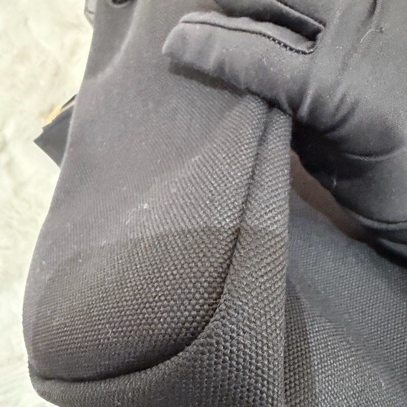 Hermes/ Herbag 31/ 全黑帆布金扣/ Z刻-8