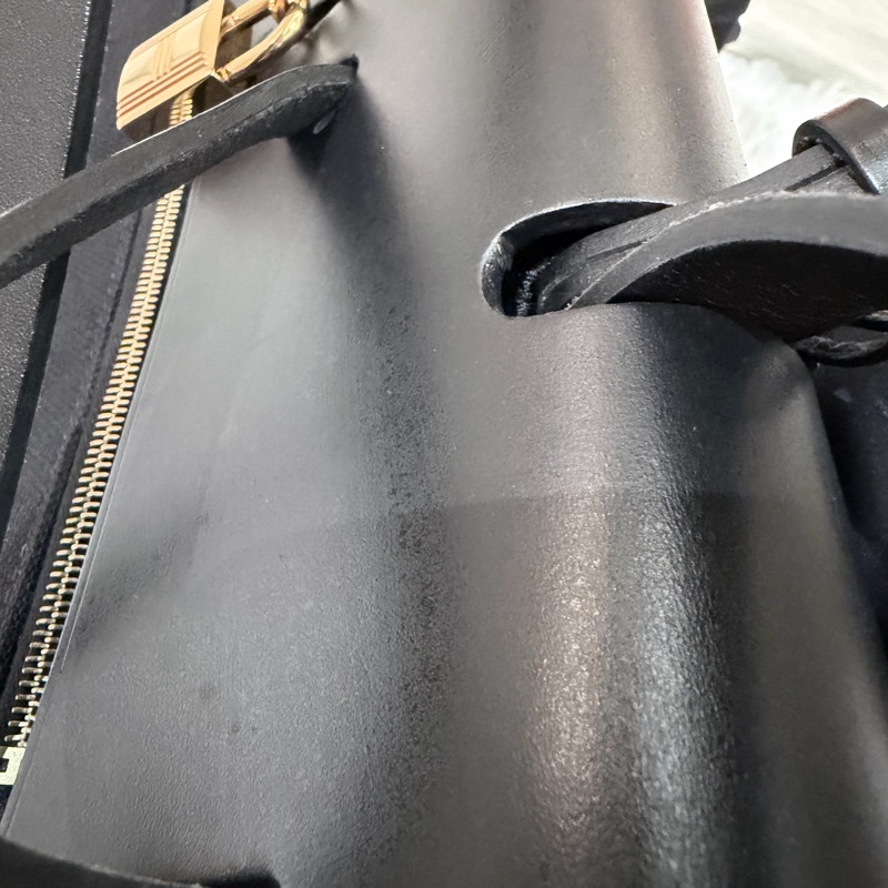 Hermes/ Herbag 31/ 全黑帆布金扣/ Z刻-34