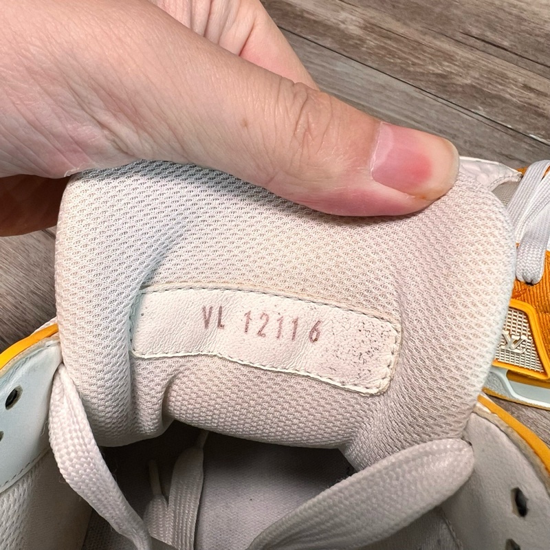 Louis Vuitton路易威登 trainer 白黃牛仔 40碼-7