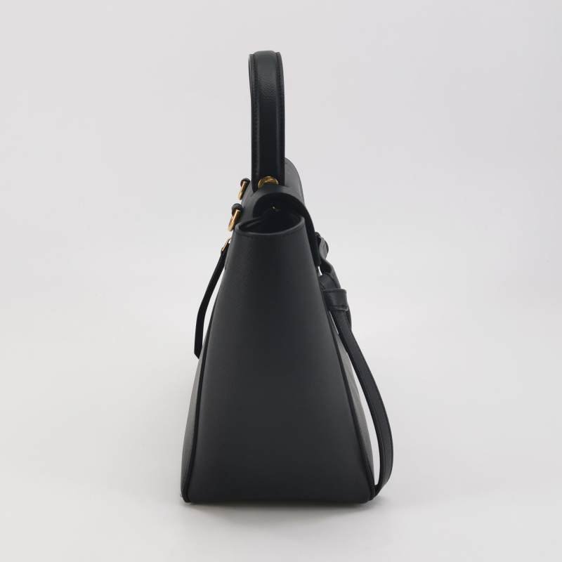 Celine Belt鯰魚包Micro牛皮純色紐結飾帶斜背包單肩包-2