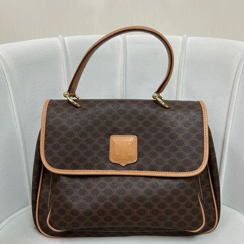 CELINE 復古凱旋門老花手提包 XC037