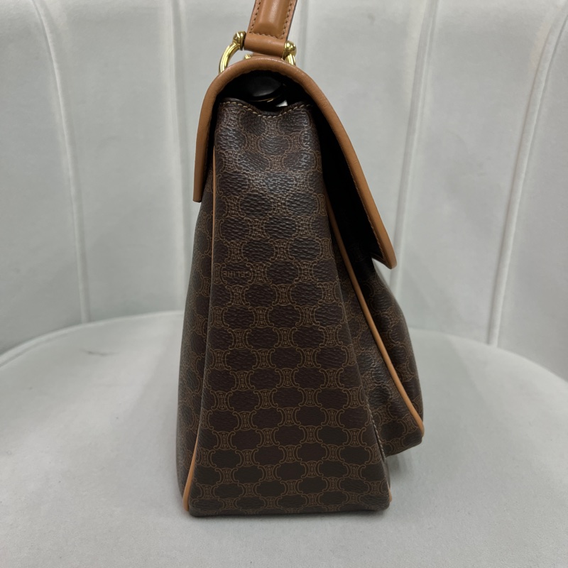 CELINE 復古凱旋門老花手提包 XC037-3
