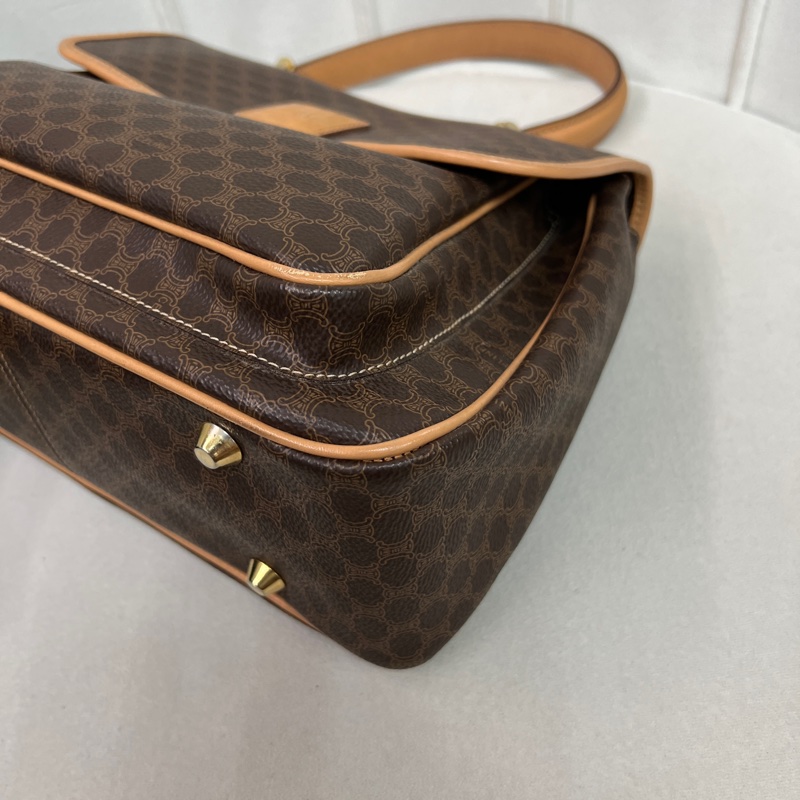 CELINE 復古凱旋門老花手提包 XC037-5