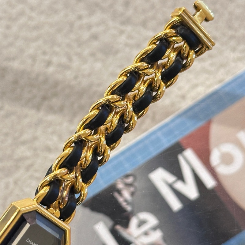 香奈兒chanel 中古方糖手錶 S碼-2