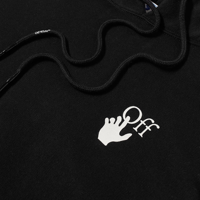 Off-White 男士 Caravaggio 圖畫印花連帽衛衣S M L XL碼-2
