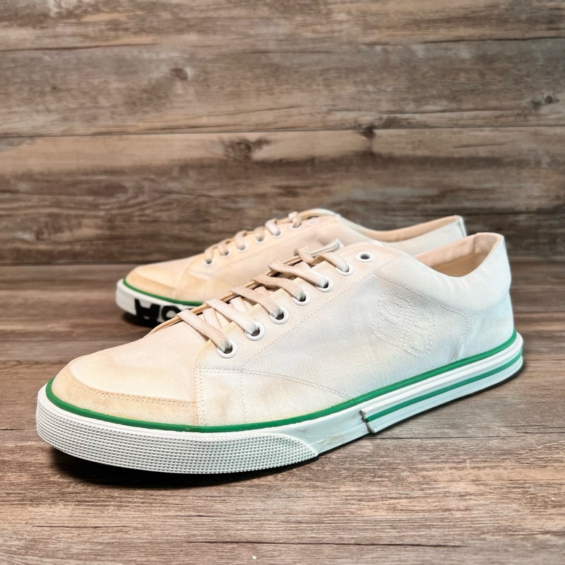 Balenciaga 巴黎世家 白綠 綠色 做舊髒髒鞋 42碼 閒置新未使用-0