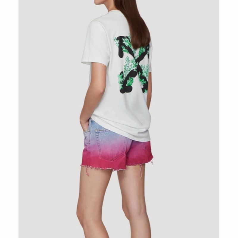 Off-White 女士 logo印花T恤XS S M碼-2