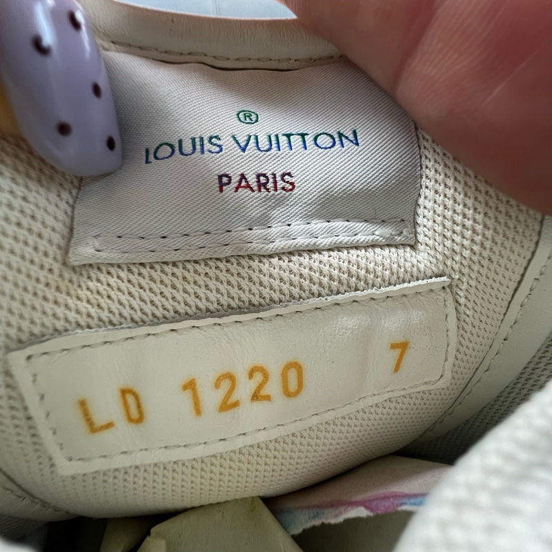 Louis Vuitton路易威登 tattoo 白銀板鞋 41碼-7