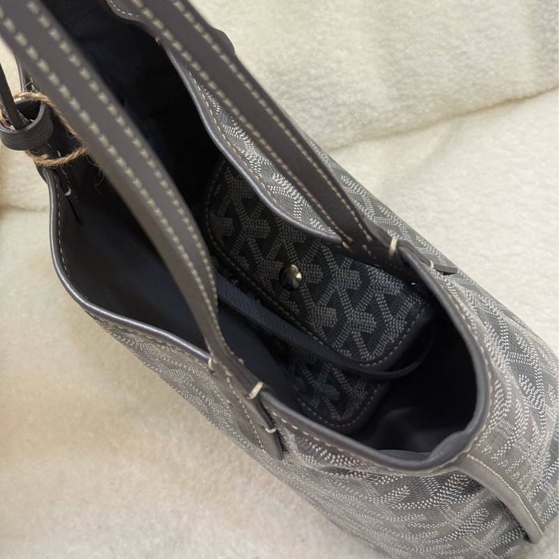 (日本購證🇯🇵)Goyard Anjou Mini Tote 灰色迷你托特-10