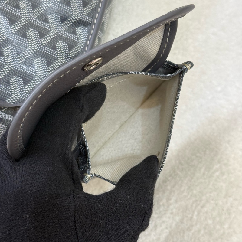 (日本購證🇯🇵)Goyard Anjou Mini Tote 灰色迷你托特-19