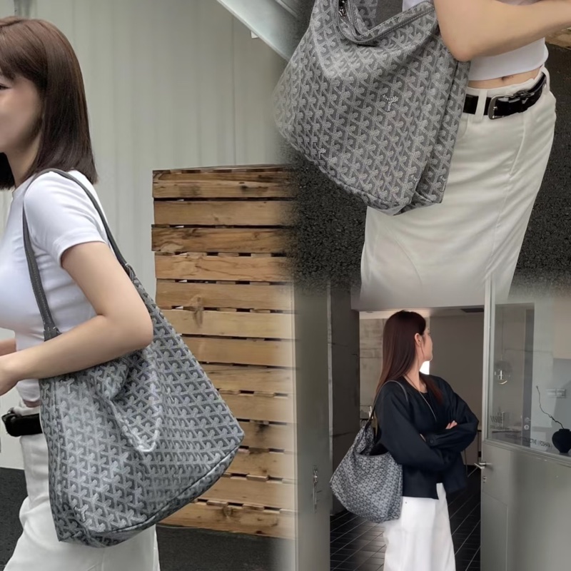 🉐89000優惠 全新goyard hobo 灰色-2