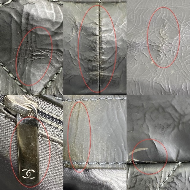 CHANEL Classic Flap Timeless CC 黑色亮面小牛皮銀鍊包-14
