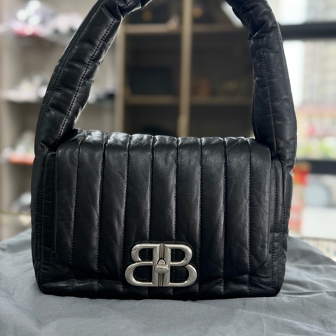 Balenciaga巴黎世家牛皮手提單肩包 長25cm 寬10cm 高17cm