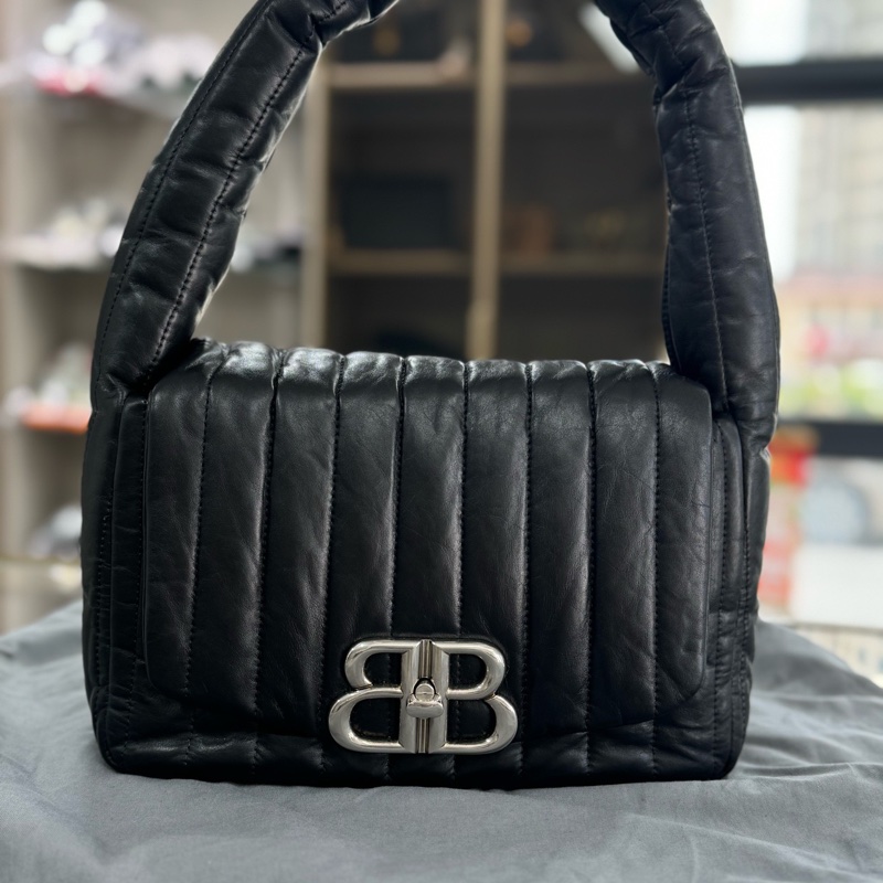 Balenciaga巴黎世家牛皮手提單肩包 長25cm 寬10cm 高17cm-0